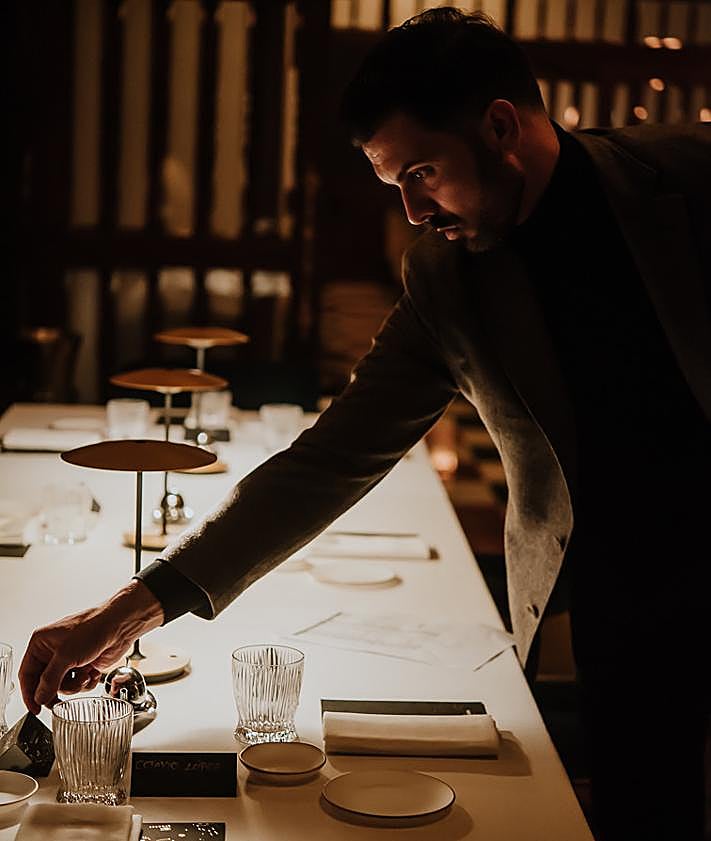 Imagen secundaria 2 - Moët &amp; Chandon marida una soberbia (y exclusiva) cena en Poemas