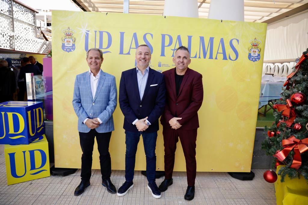 La UD Las Palmas ofrece su tradicional cóctel de Navidad
