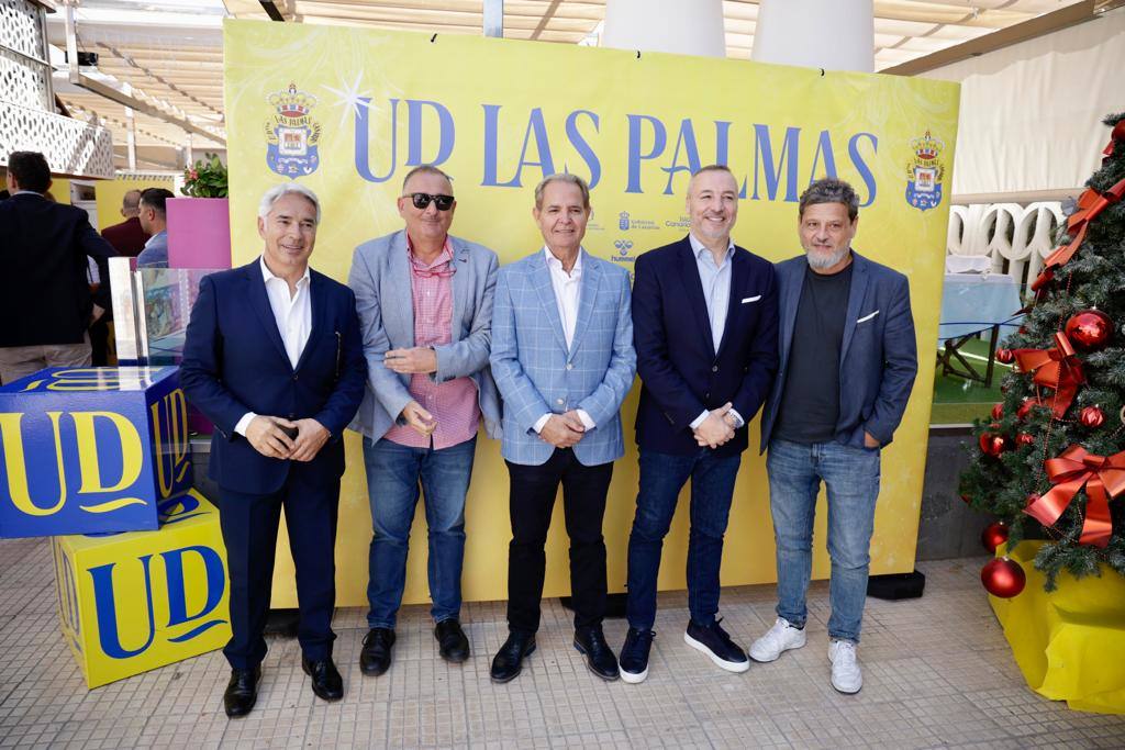 La UD Las Palmas ofrece su tradicional cóctel de Navidad
