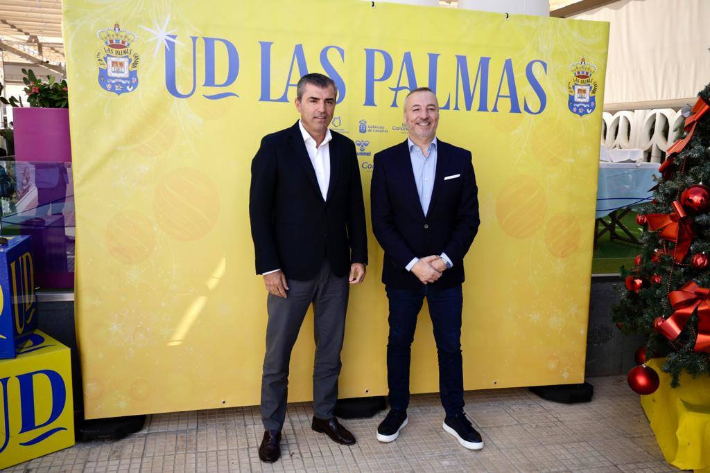 La UD Las Palmas ofrece su tradicional cóctel de Navidad