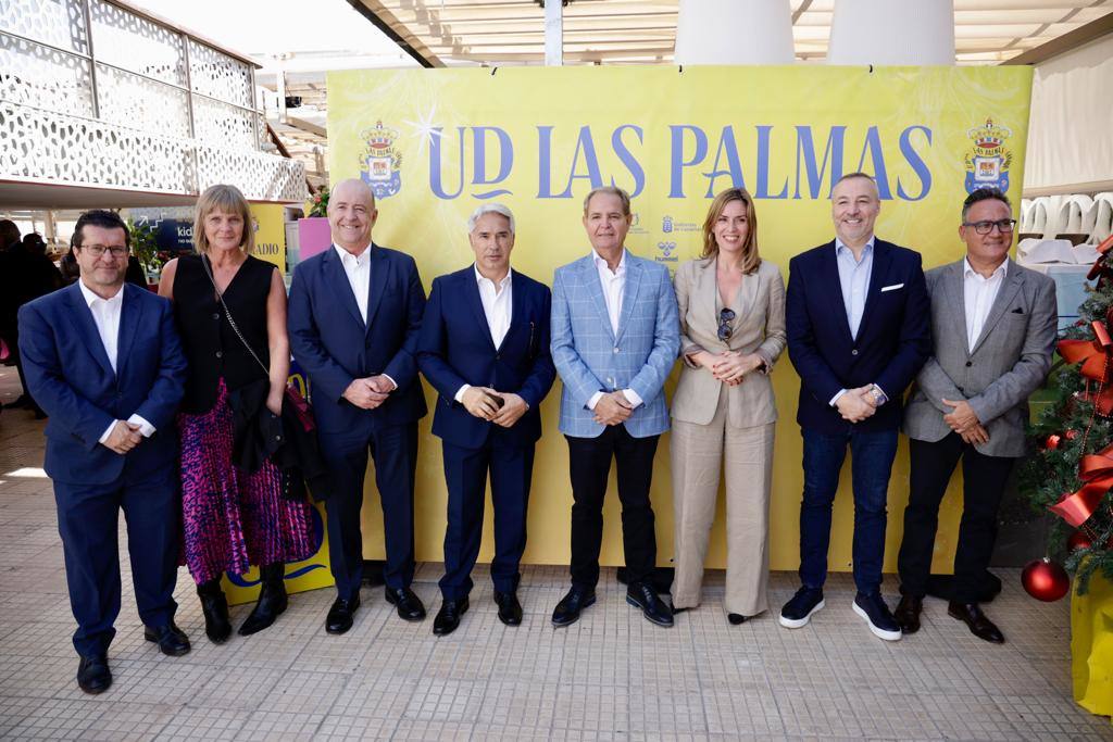 La UD Las Palmas ofrece su tradicional cóctel de Navidad