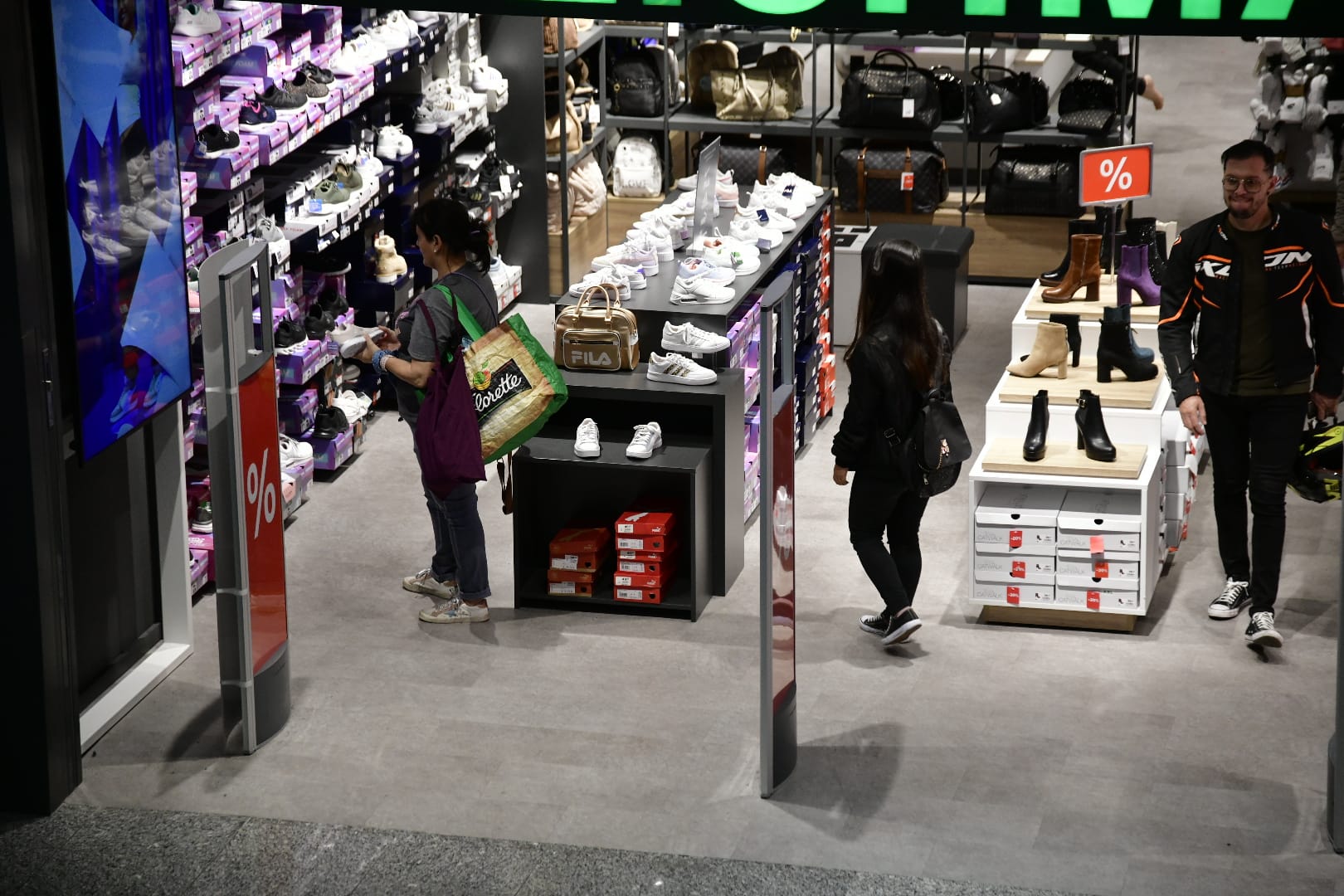 Frenesí comercial en Navidad