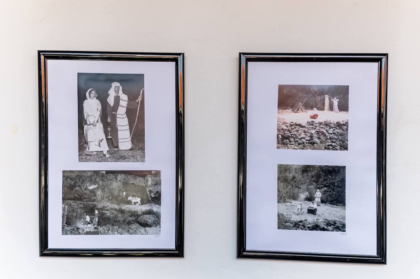 Imágenes de la exposición Agaete. Recuerdos de Navidad.