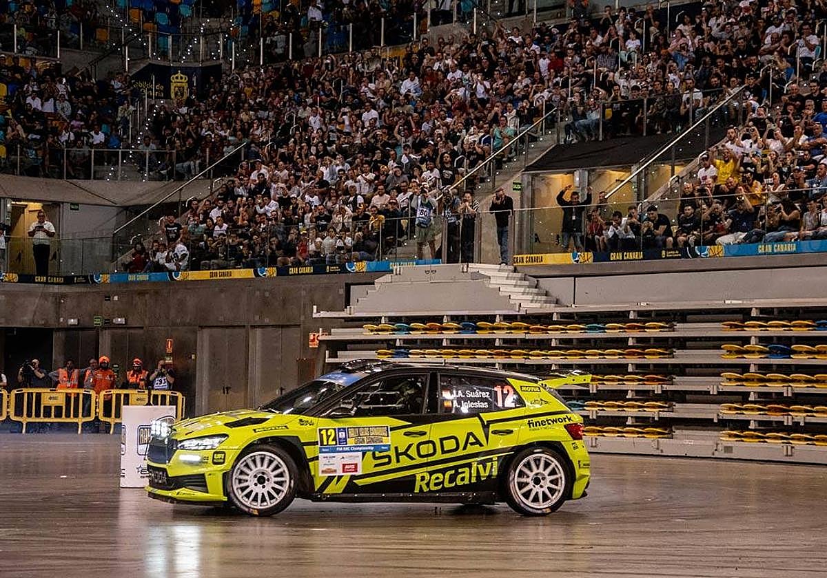 Cohete Suárez, en una edición anterior de la prueba reina del calendario regional.