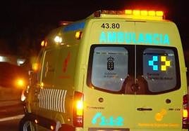 Imagen de archivo de una ambulancia del SUC.