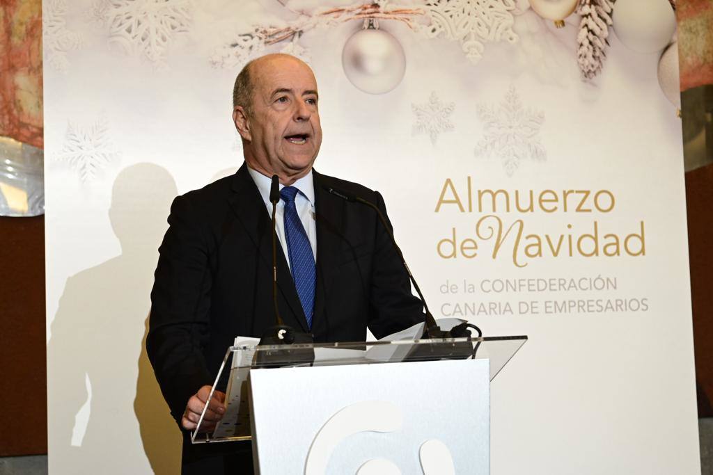 Almuerzo navideño de la Confederación Canaria de Empresarios