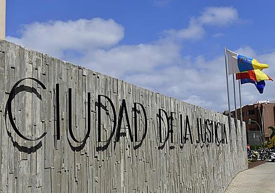 Imagen de archivo de la Ciudad de la Justicia de la capital grancanaria.