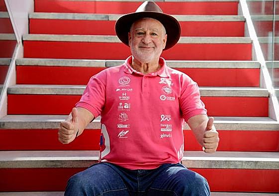 El experimentado piloto, Rafa Lesmes, durante la entrevista en las instalaciones de CANARIAS7.