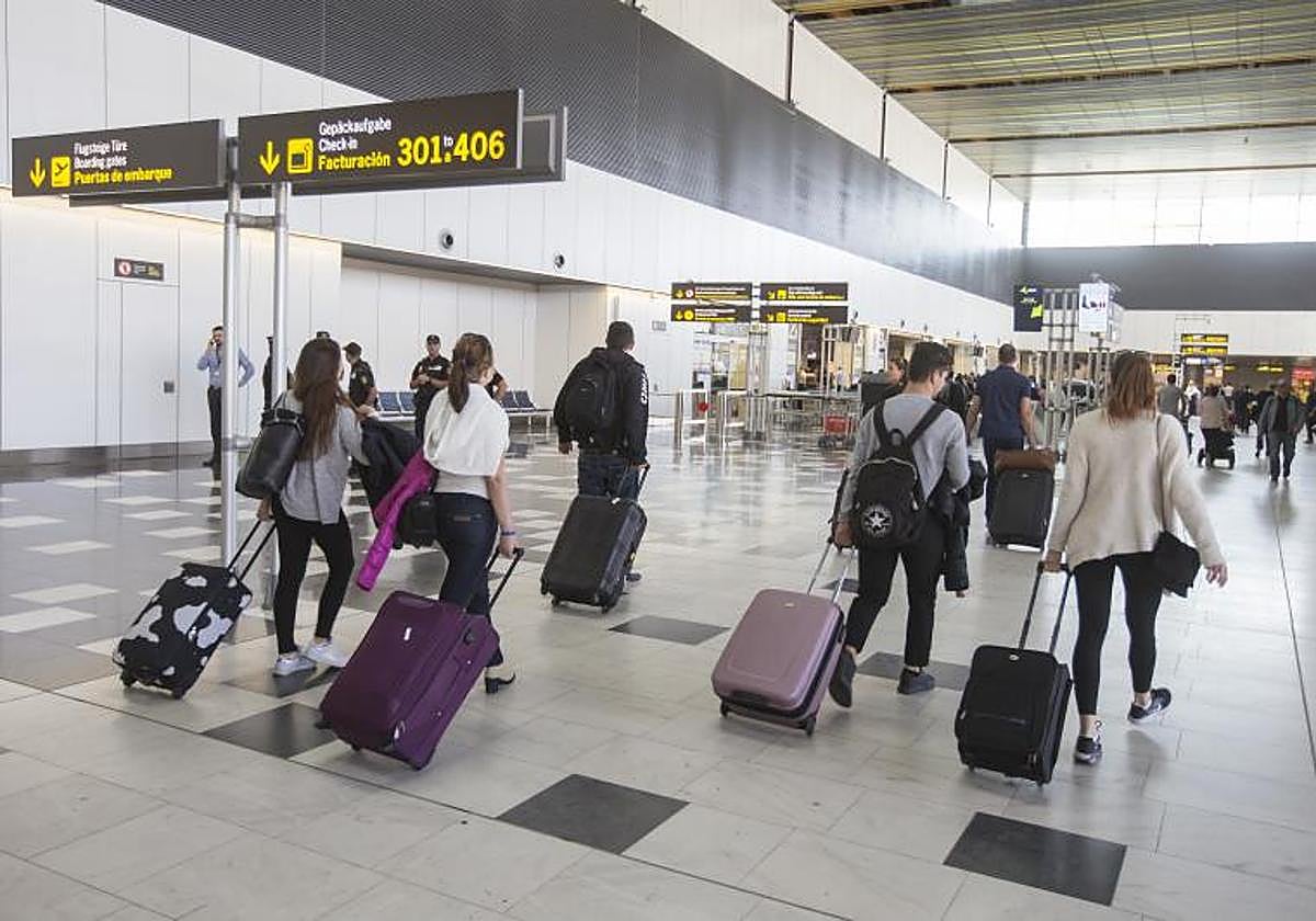 Imagen del interior del Aeropuerto de Gran Canaria.