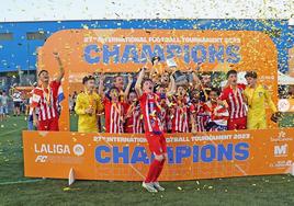 El Atlético de Madrid, campeón de LALIGA FC FUTURES en Maspalomas.