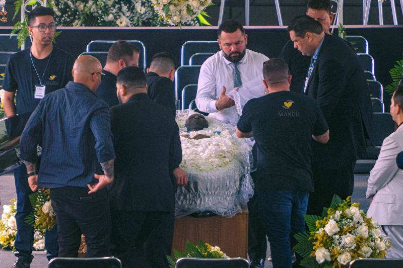 Fotos: El velatorio de Pelé, en imágenes