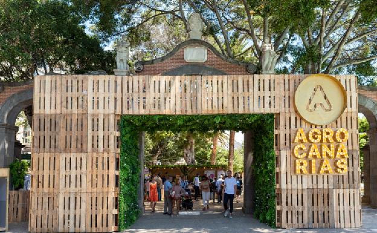 Entrada a la feria, en la edición celebrada en Tenerife. 