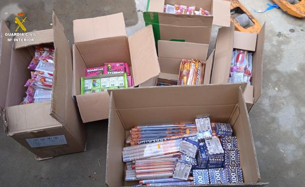 Incautan más de 35 kilos de artículos pirotécnicos por infracciones en su venta