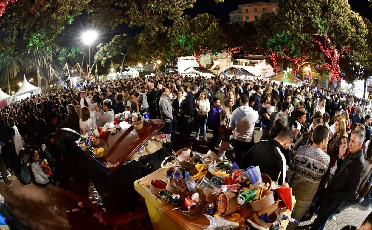Noche de la víspera de Reyes en Triana. 