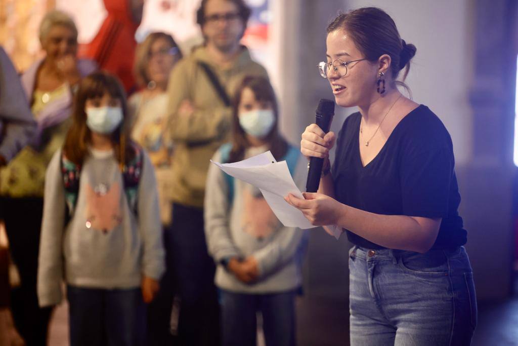 Fotos: Concentración de la Red Feminista de Gran Canaria en repulsa por el asesinato machista en Tenerife