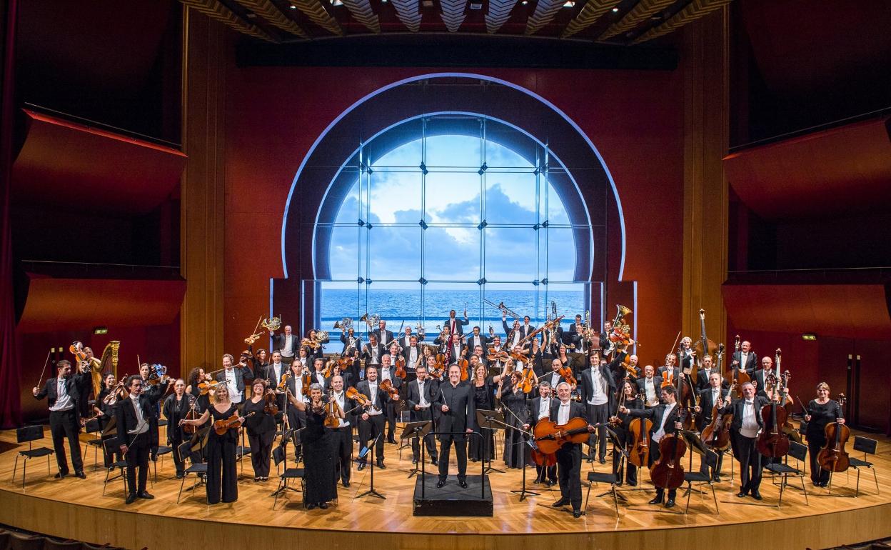 Imagen de archivo promocional de la Orquesta Filarmónica de Gran Canaria. 