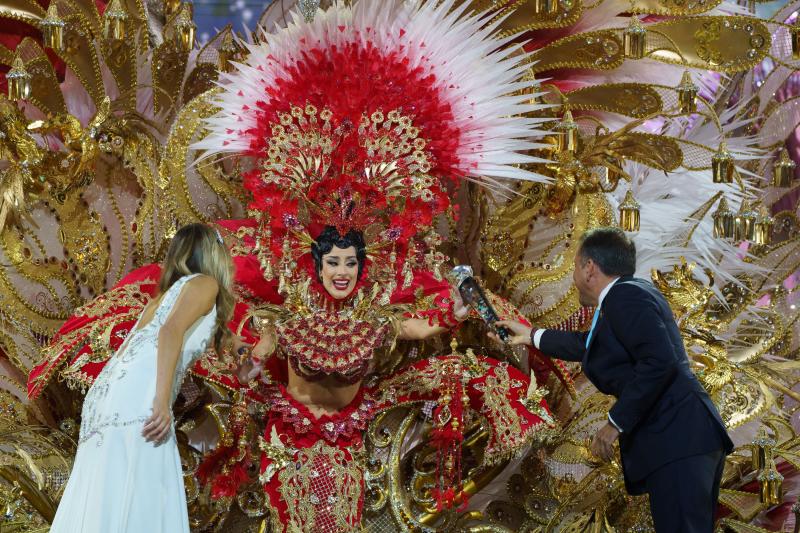 La Reina del Carnaval de Santa Cruz de Tenerife 2022, Ruth González Martín. 