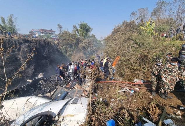 Fotos: Imágenes de la catástrofe aérea de Nepal