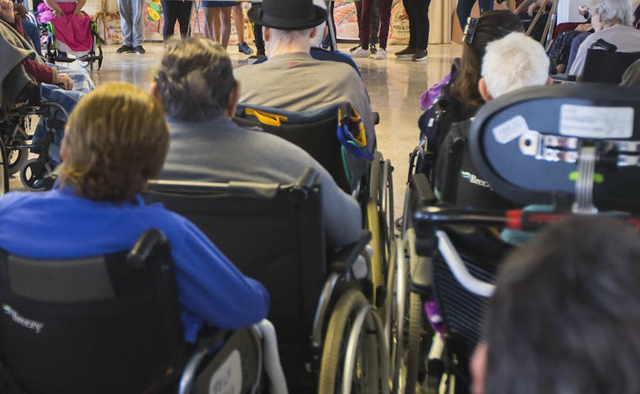 Imagen de archivo de una residencia de mayores en las islas. 