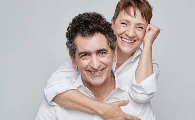 Juan Mayorga y Blanca Portillo. 