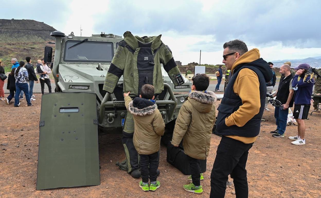 Una imagen de la jornada desarrollada este sábado, en La Isleta. 