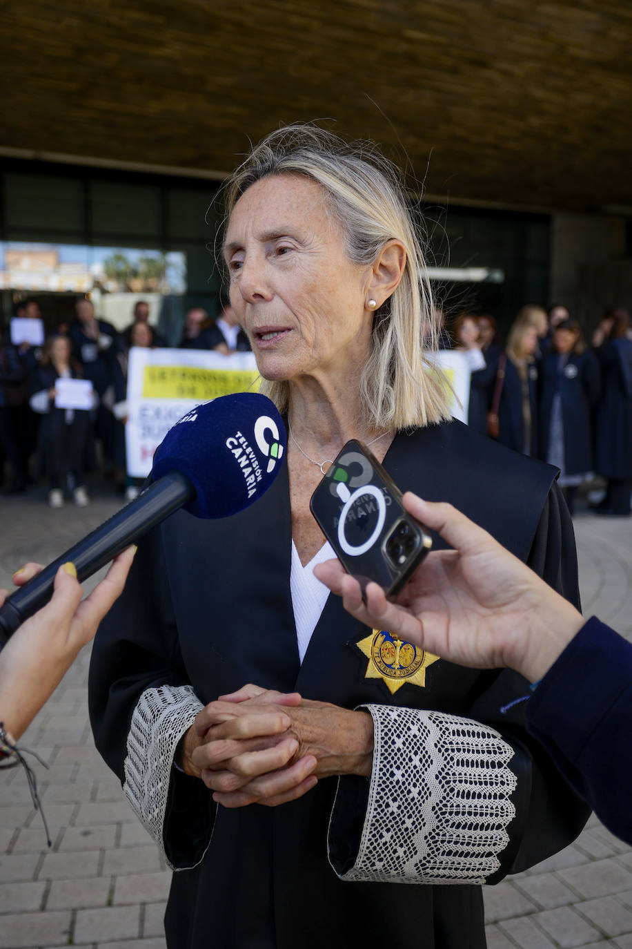 Fotos: Aumenta el apoyo de la huelga de letrados de la Administración de Justicia