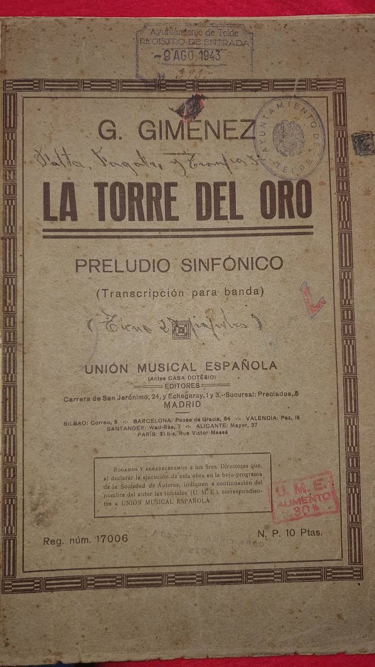 Fotos: Puesta en marcha de un plan para digitalizar 25.000 documentos históricos de la banda municipal de telde