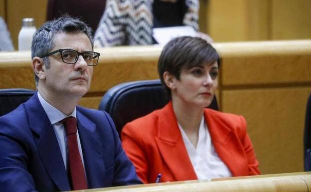 Los ministros Félix Bolaños e Isabel Rodríguez/EFE
