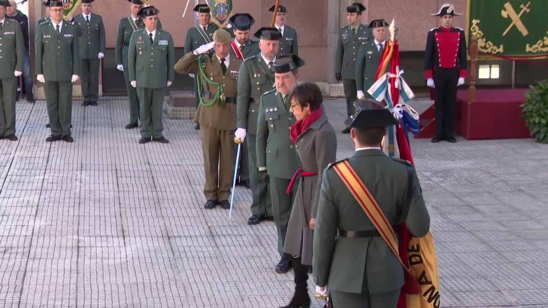 Toma de posesión del nuevo general de brigada jefe de la Zona de Galicia