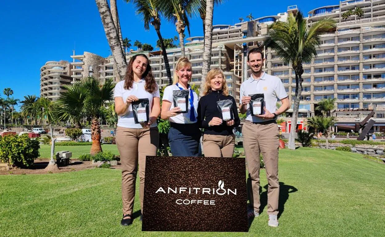 Anfi se convierte en el primer grupo turístico en lanzar su propia marca de café