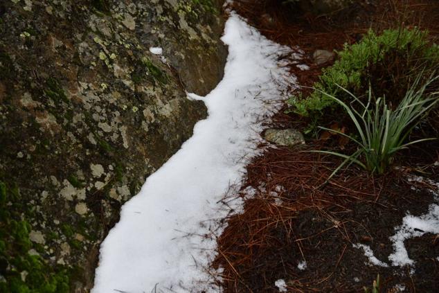 El frío conquista la cumbre de Gran Canaria
