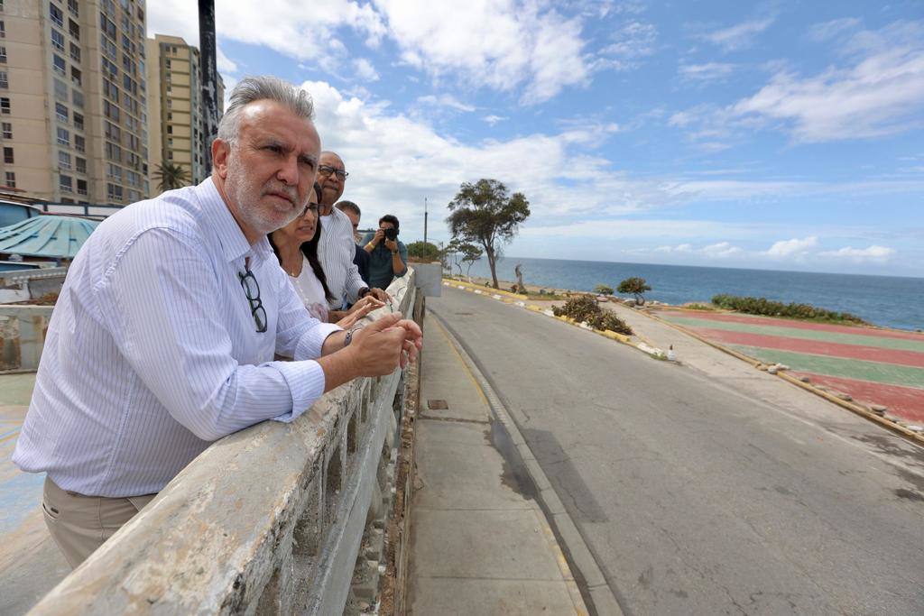 Fotos: Torres inicia su visita oficial a La Guaira, Venezuela