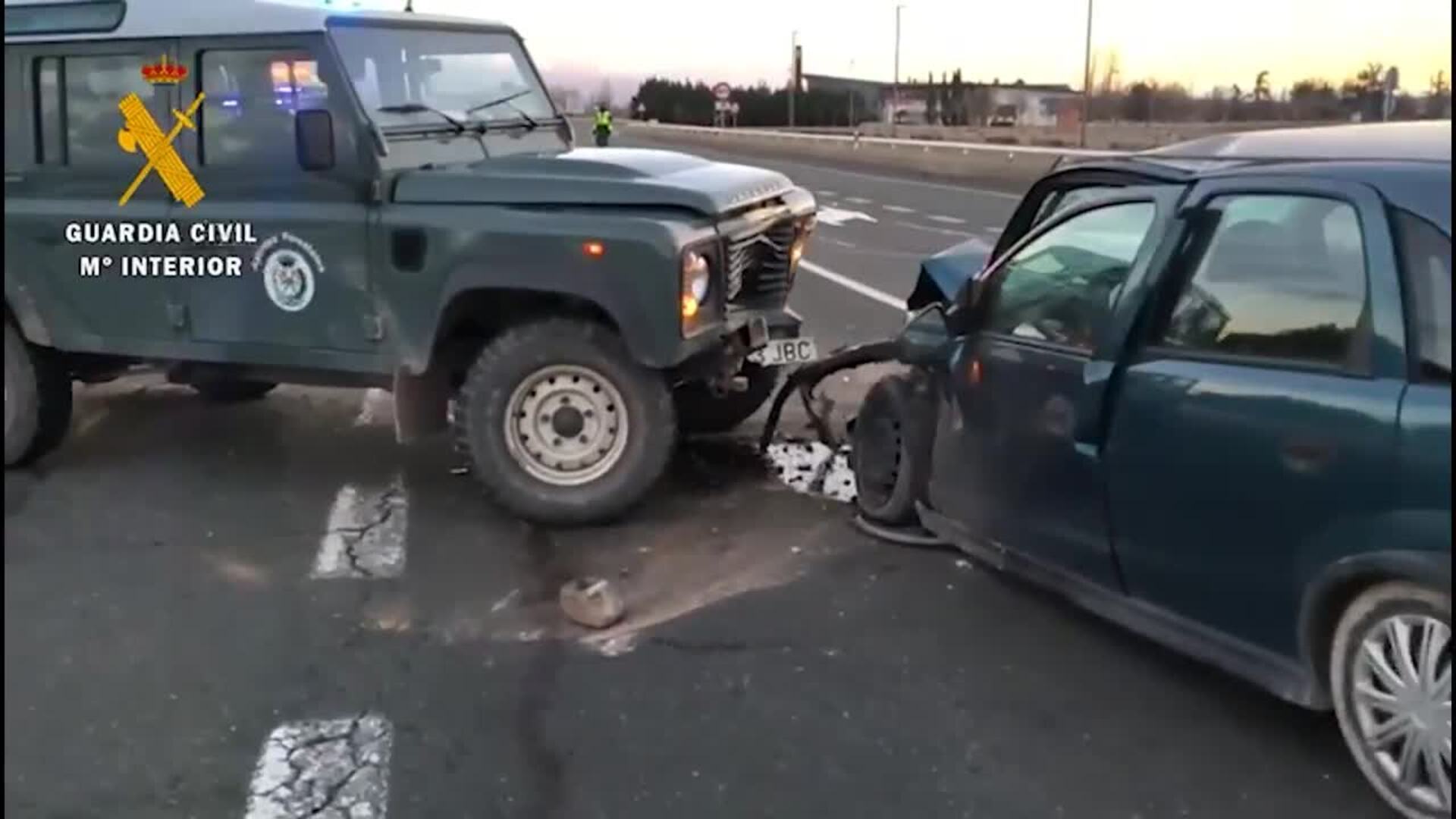 Investigado un conductor en La Rioja por causar un accidente bajo efectos de alcohol y drogas