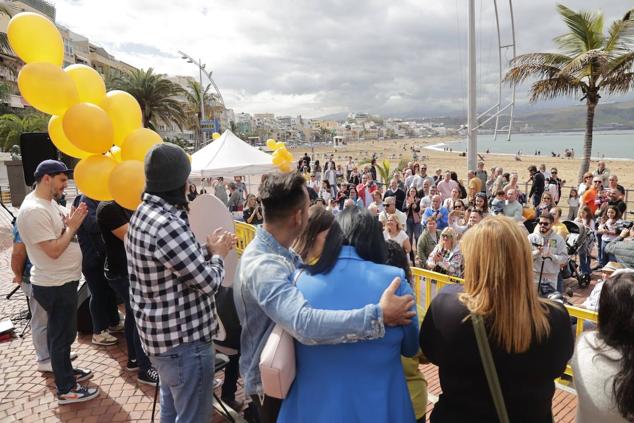 Acto celebrado este sábado en Las Canteras. 