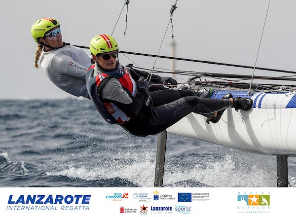 Los catamaranes y el windsurf entran en juego en la Lanzarote International Regatta