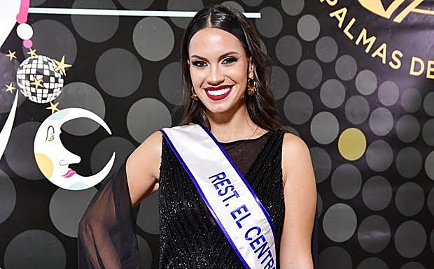 Coral Gutiérrez Paniagua, en la presentación de las candidatas. 