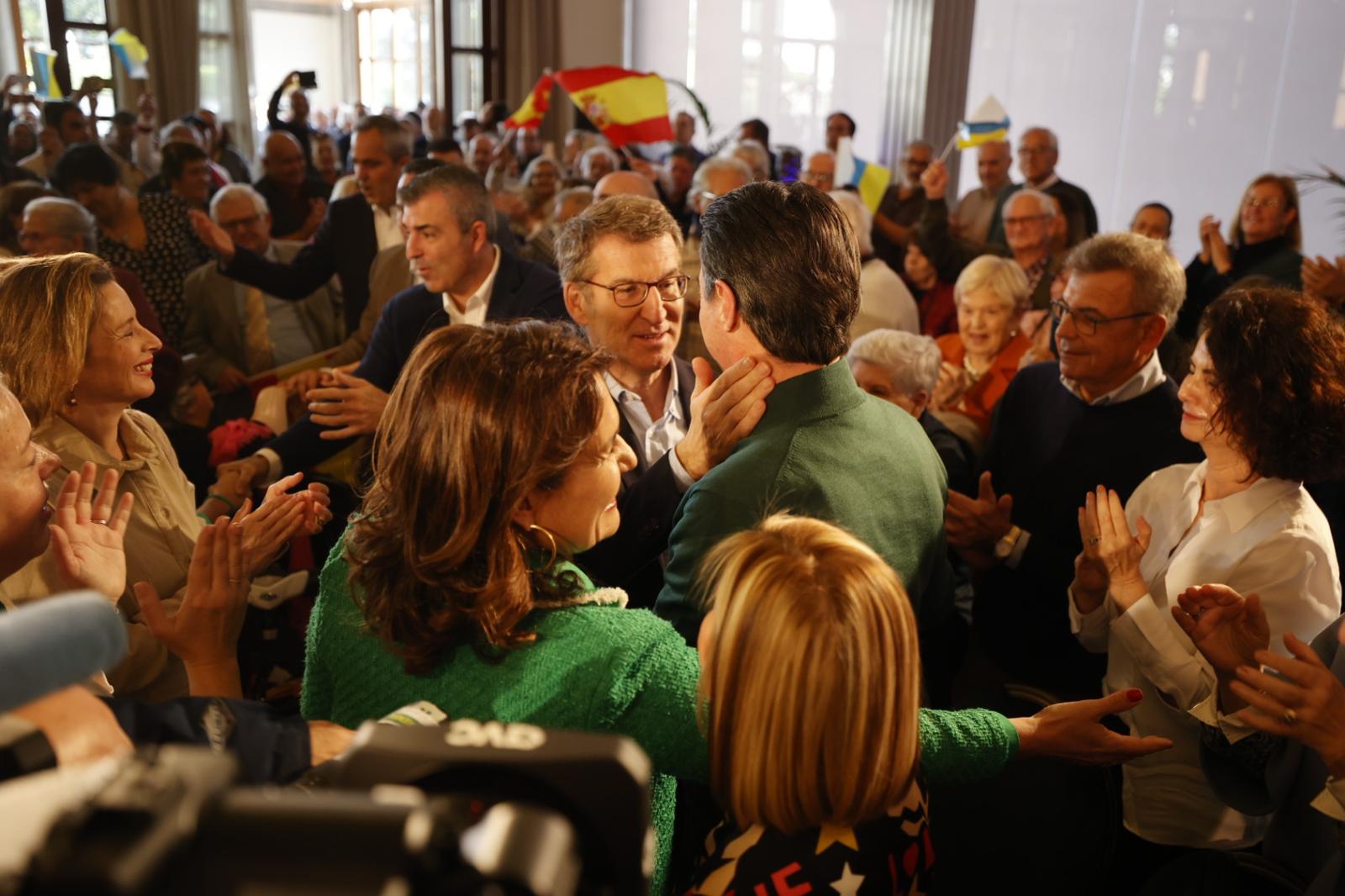 Fotos: Presentación de Jimena Delgado como candidata a la alcaldía de Las Palmas de Gran Canaria