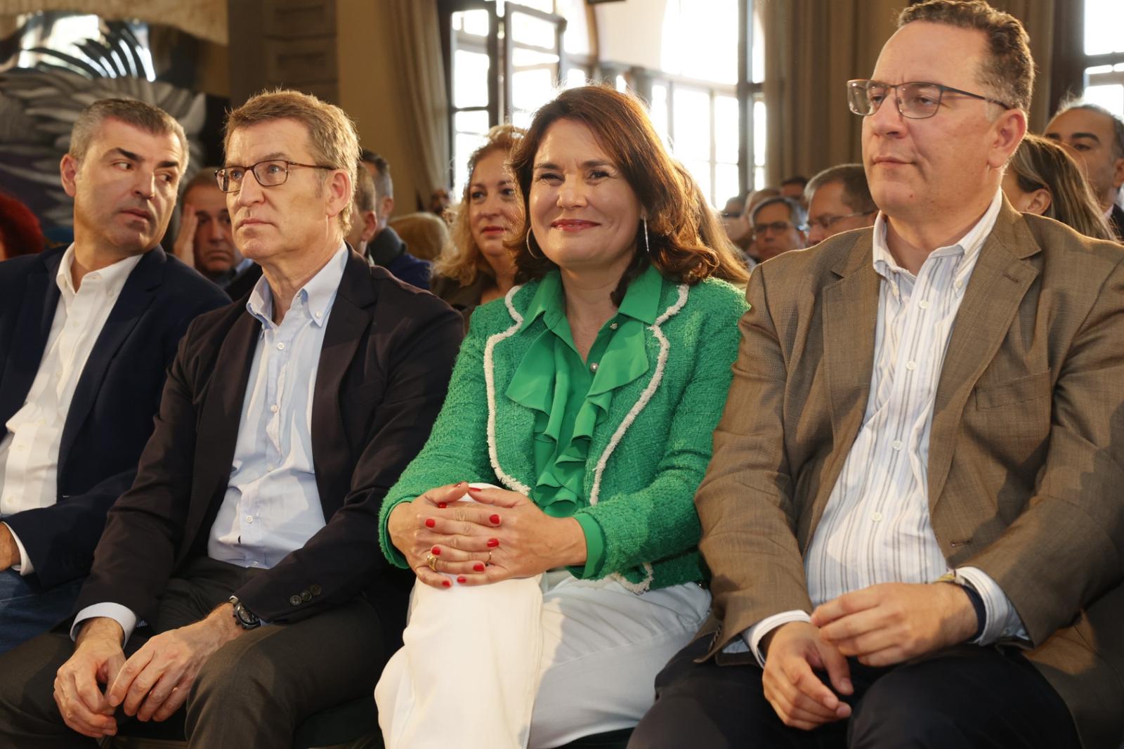 Fotos: Presentación de Jimena Delgado como candidata a la alcaldía de Las Palmas de Gran Canaria