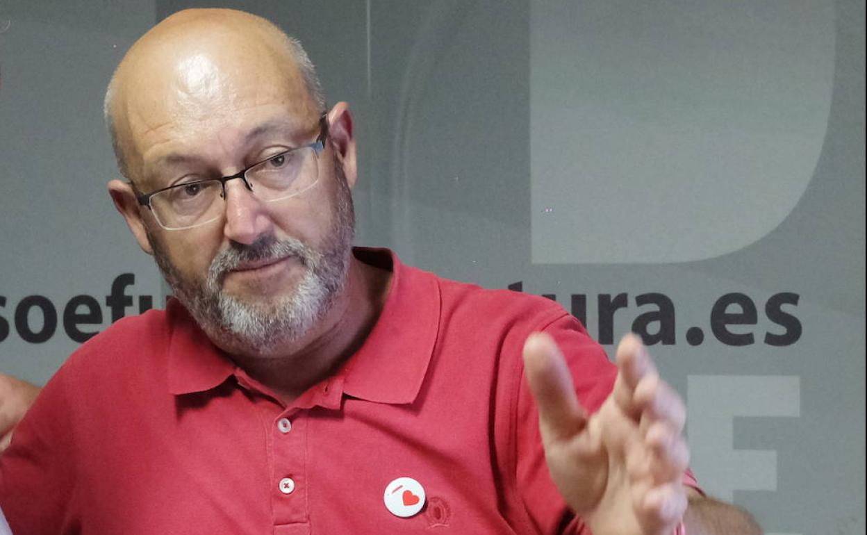 En la imagen, el exdiputado Juan Bernardo Fuentes, que este lunes fue detenido y pasará el miércoles a disposición judicial. 