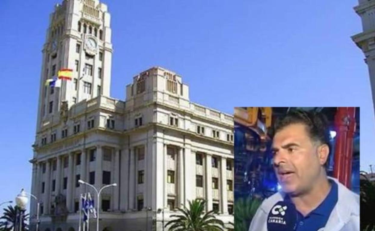 El Cabildo de Tenerife y Ángel Luis Pérez. 