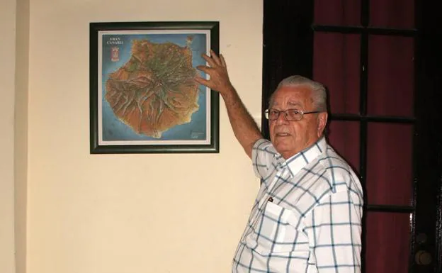 El recordado Carmelo González, en la etapa de esplendor de la institución. 