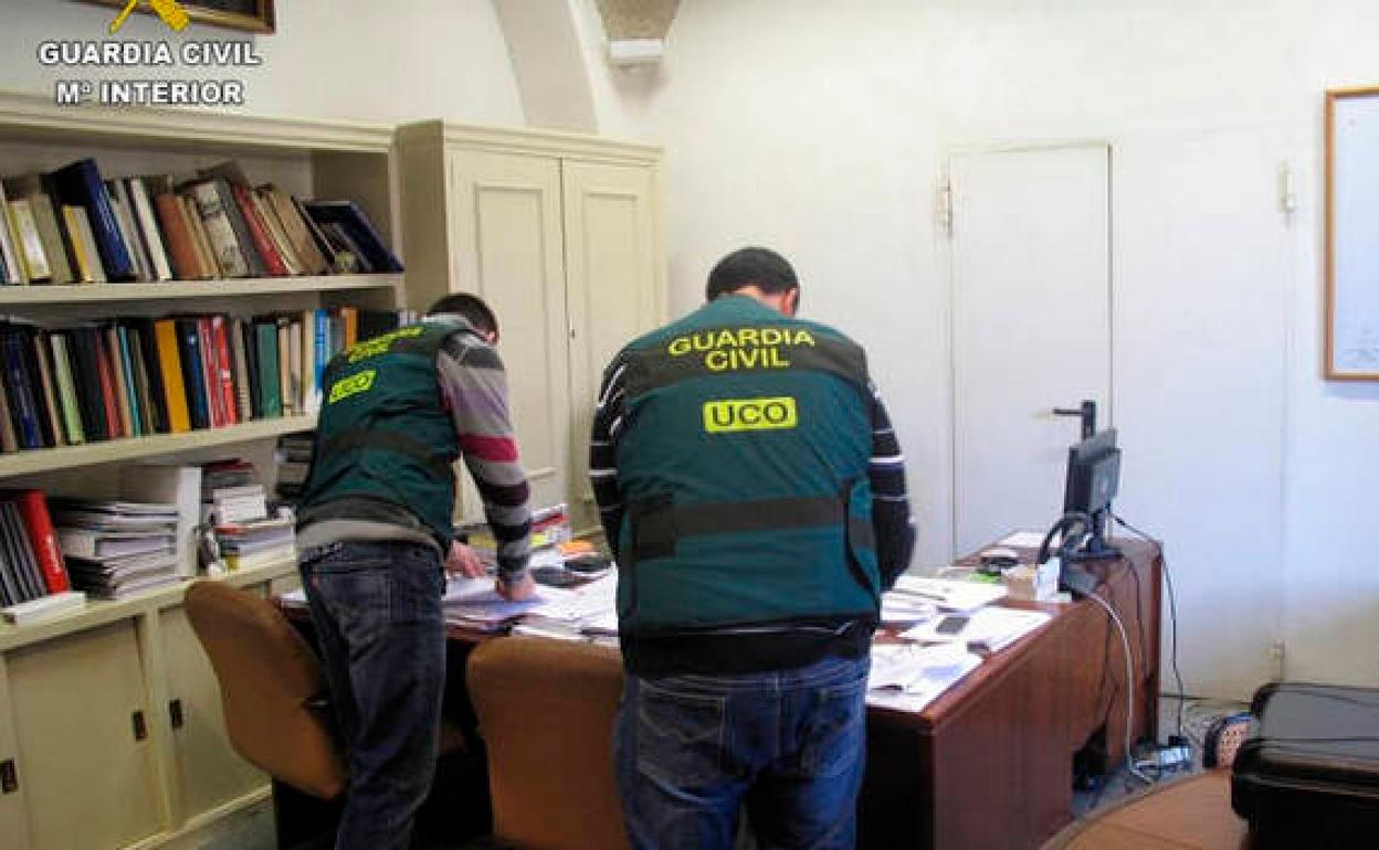 Registro en 2014 del despacho cabildicio de Sergio Machín. 