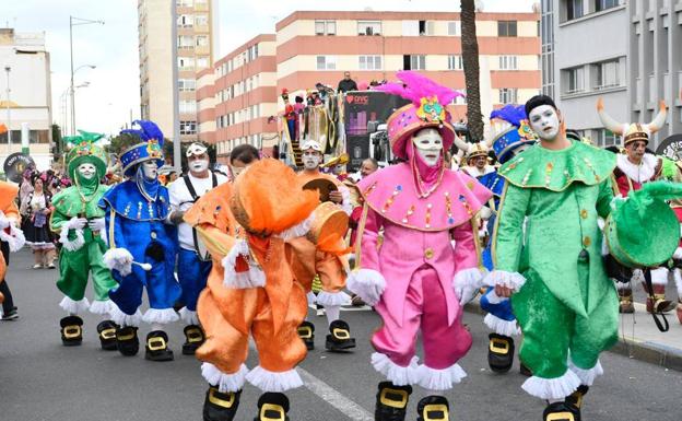Los grupos de carnaval de Las Palmas de Gran Canaria
