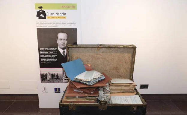 Imagen de archivo de un acto en la Fundación Juan Negrín. 