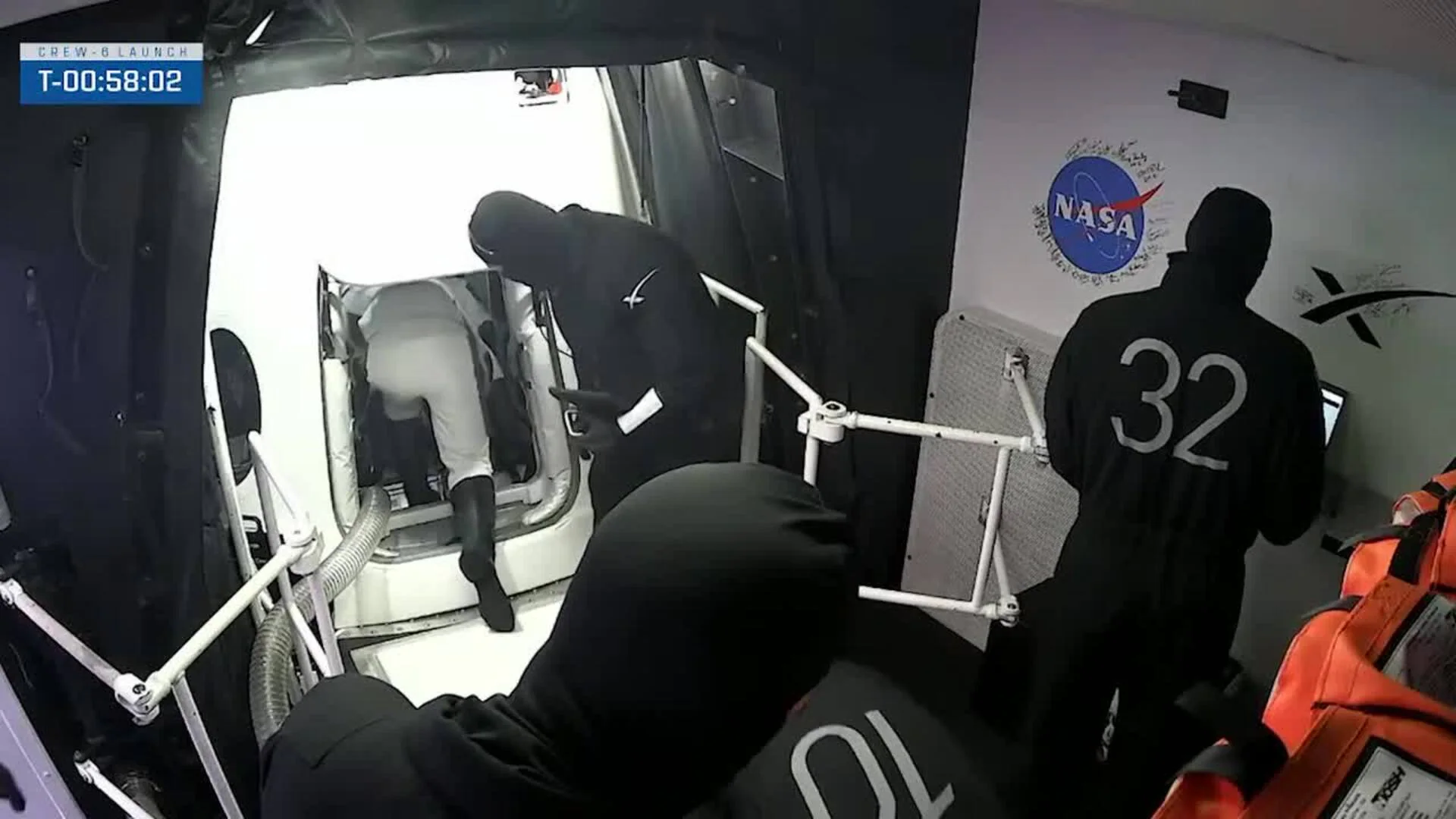 Crew 6 de Space X viaja a la Estación Espacial con cuatro tripulantes