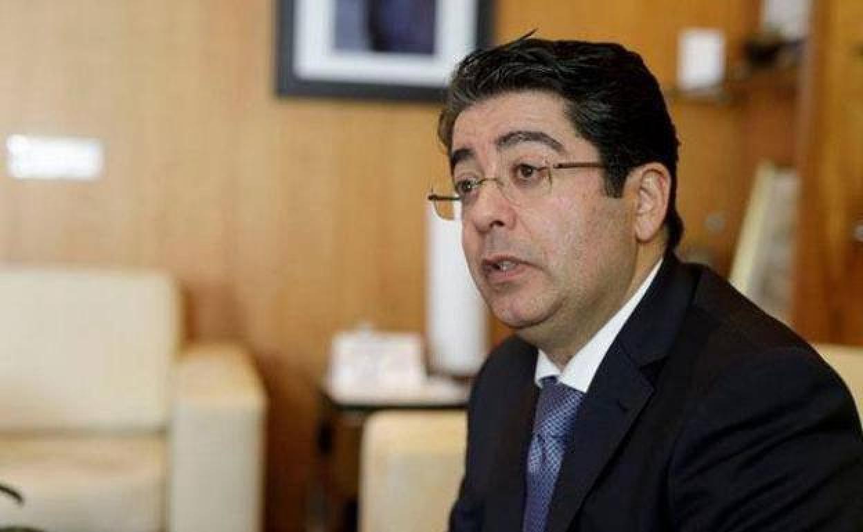 El presidente del Cabildo de Tenerife, Pedro Martín. 
