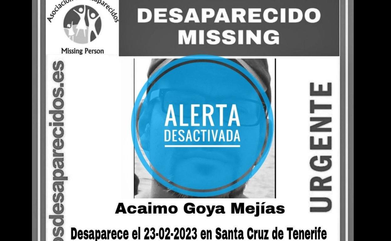 Localizan al hombre de 43 años desaparecido en Santa Cruz de Tenerife