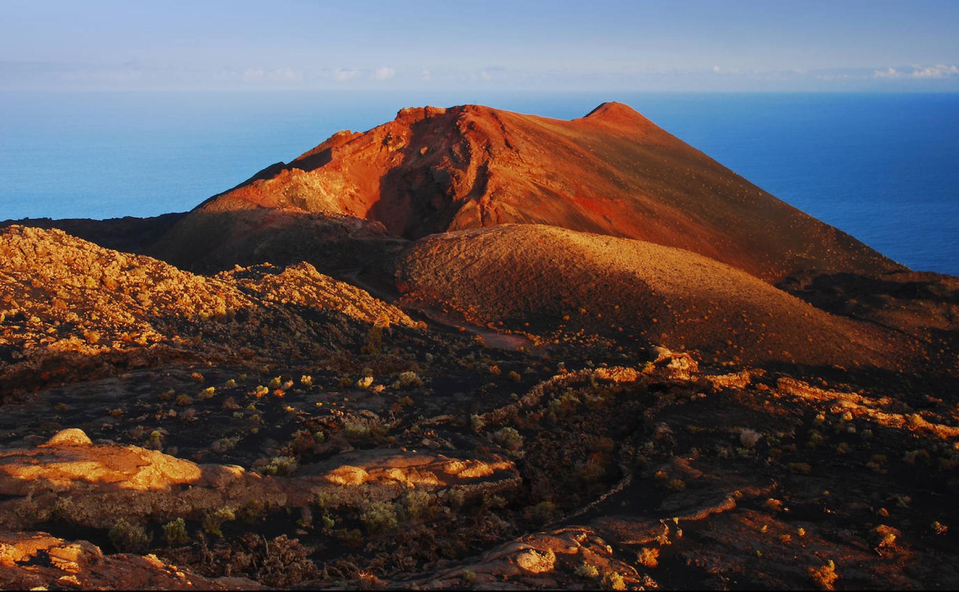Volcán de La Palma. 