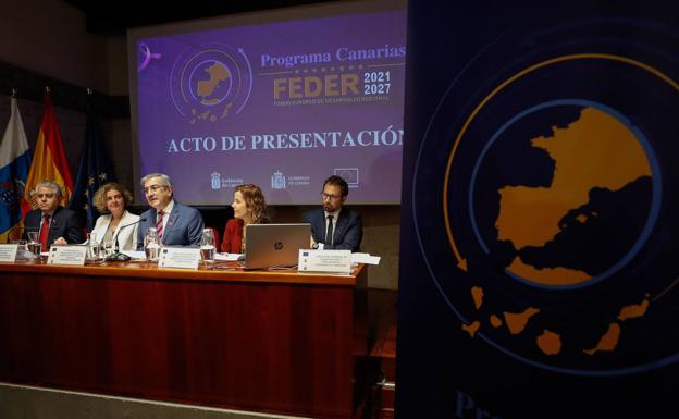 Presentación del programa FEDER 2021-2027. 