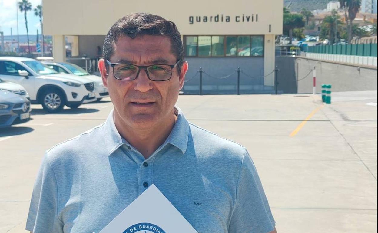 Juan Couce, portavoz de la AUGC en Canarias. 